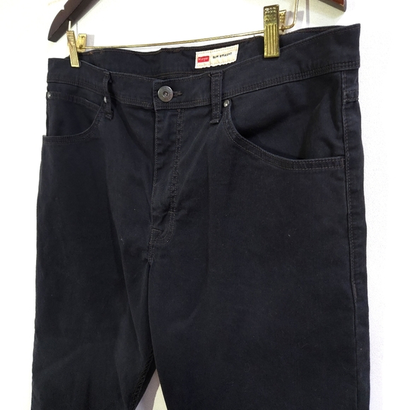 Wrangler | Men's Black Slim Straight Jeans 36x30 - Picture 2 of 11